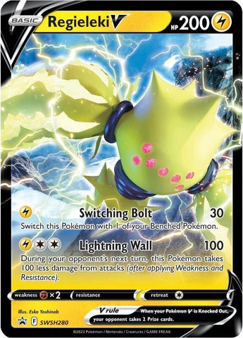 Regieleki V (SWSH280) [Sword & Shield: Black Star Promos] - The Mythic Store | 24h Order Processing