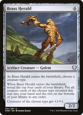 Brass Herald [Commander Legends] - The Mythic Store | 24h Order Processing