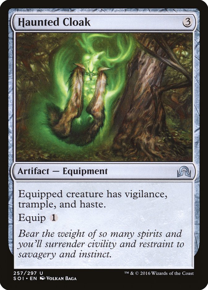 Haunted Cloak [Shadows over Innistrad] - The Mythic Store | 24h Order Processing