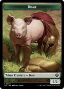 Boar // Merfolk (0003) Double-Sided Token [The Lost Caverns of Ixalan Commander Tokens] - The Mythic Store | 24h Order Processing