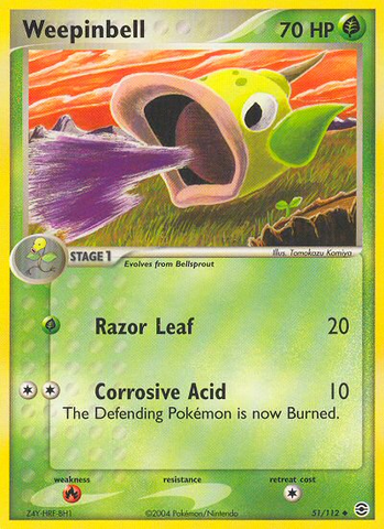 Weepinbell (51/112) [EX: FireRed & LeafGreen] - The Mythic Store | 24h Order Processing