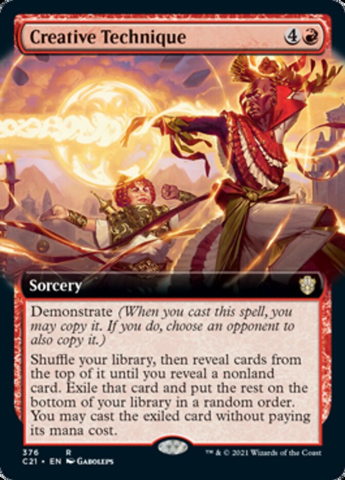 Creative Technique (Extended Art) [Commander 2021] - The Mythic Store | 24h Order Processing