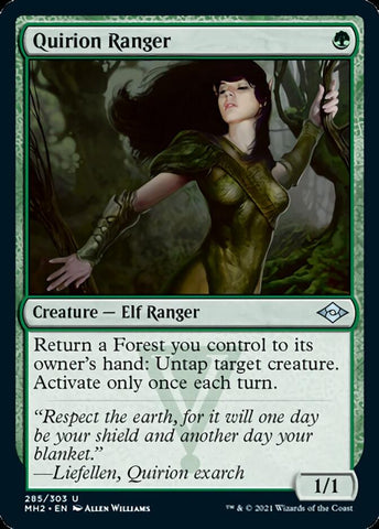 Quirion Ranger (Foil Etched) [Modern Horizons 2] - The Mythic Store | 24h Order Processing