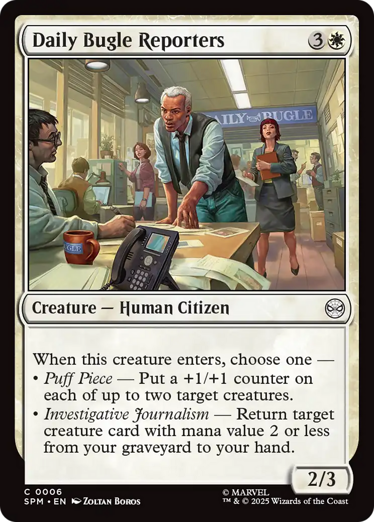 Daily Bugle Reporters [Marvel's Spider-Man] - The Mythic Store | 24h Order Processing