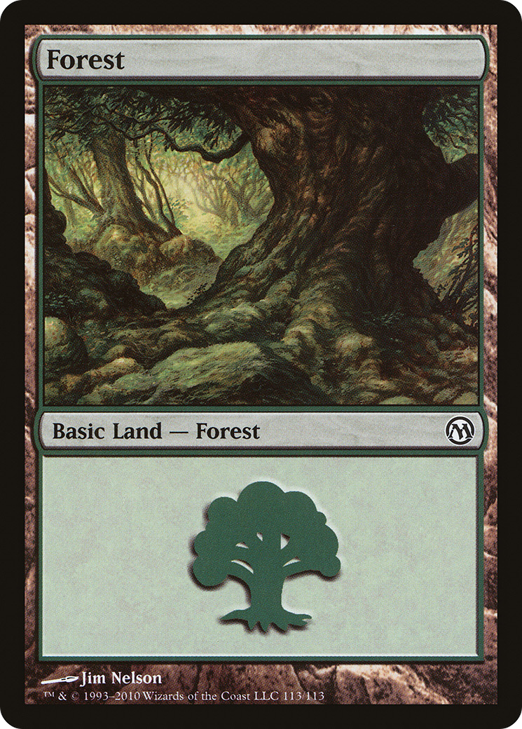 Forest (113) [Duels of the Planeswalkers] - The Mythic Store | 24h Order Processing