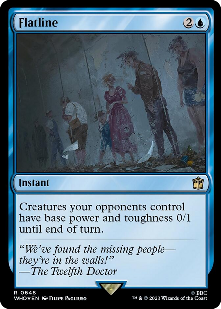 Flatline (Surge Foil) [Doctor Who] - The Mythic Store | 24h Order Processing