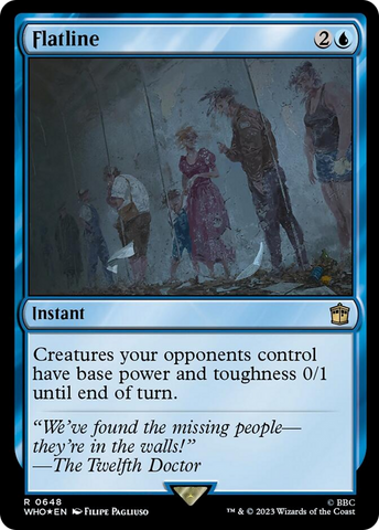 Flatline (Surge Foil) [Doctor Who] - The Mythic Store | 24h Order Processing