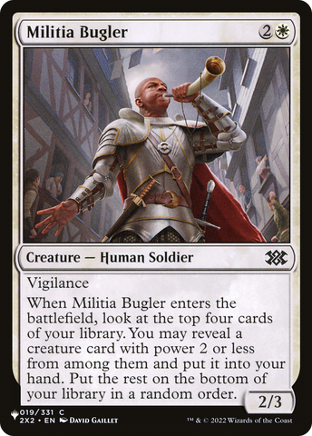 Militia Bugler [The List] - The Mythic Store | 24h Order Processing
