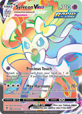 Sylveon VMAX (211/203) [Sword & Shield: Evolving Skies] - The Mythic Store | 24h Order Processing