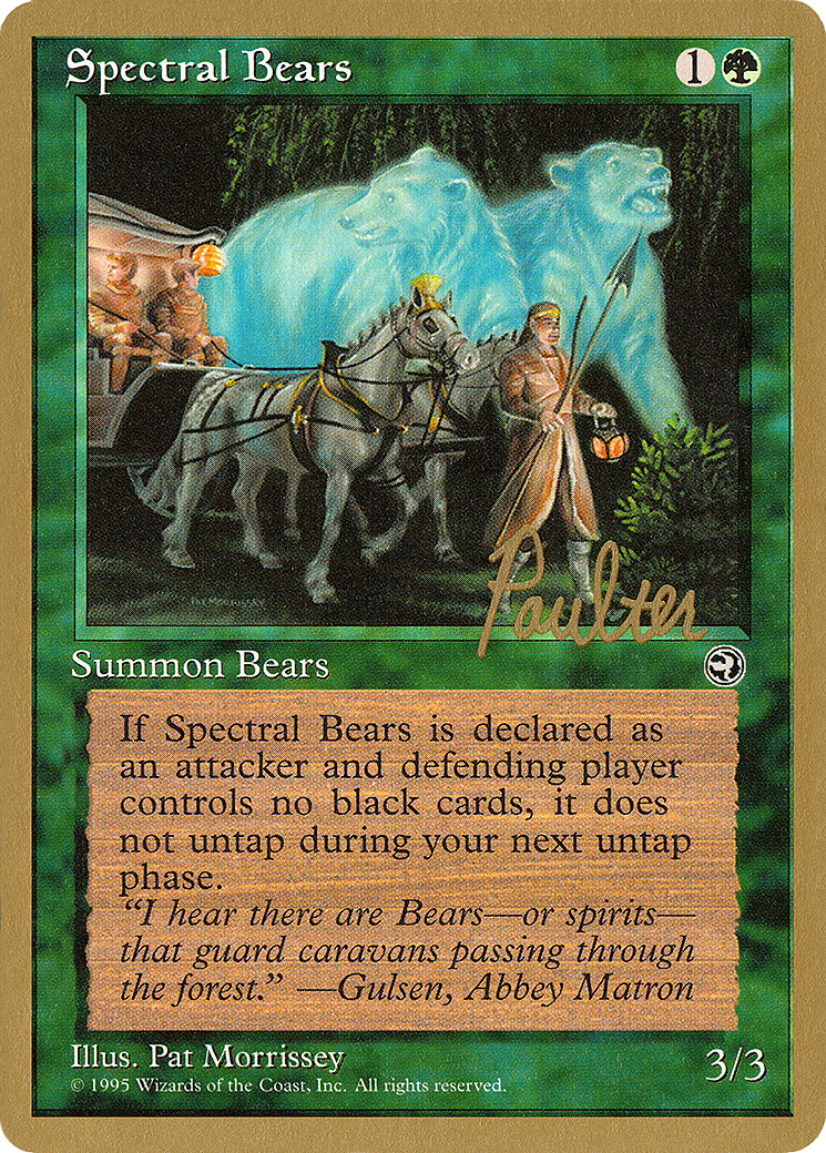 Spectral Bears (Preston Poulter) [Pro Tour Collector Set] - The Mythic Store | 24h Order Processing