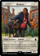 Human (0006) // Clue (0022) Double-Sided Token [Doctor Who Tokens] - The Mythic Store | 24h Order Processing