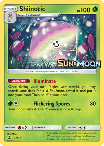 Shiinotic (SM10) [Sun & Moon: Black Star Promos] - The Mythic Store | 24h Order Processing