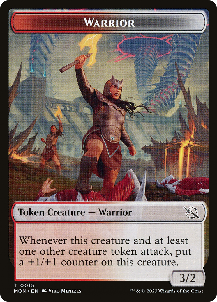 Warrior // Thopter Double-Sided Token [March of the Machine Tokens] - The Mythic Store | 24h Order Processing