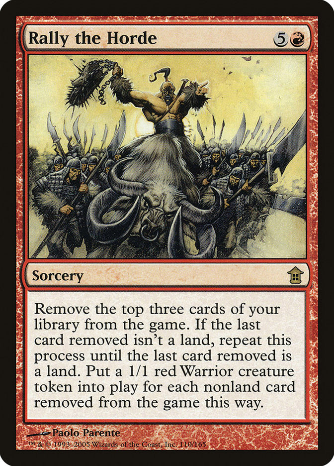 Rally the Horde [Saviors of Kamigawa] - The Mythic Store | 24h Order Processing