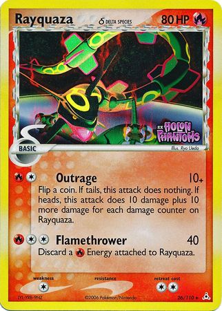 Rayquaza (26/110) (Delta Species) (Stamped) [EX: Holon Phantoms] - The Mythic Store | 24h Order Processing