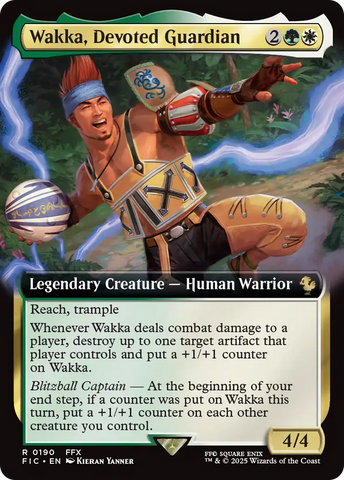 Wakka, Devoted Guardian (Extended Art) [FINAL FANTASY Commander] - The Mythic Store | 24h Order Processing