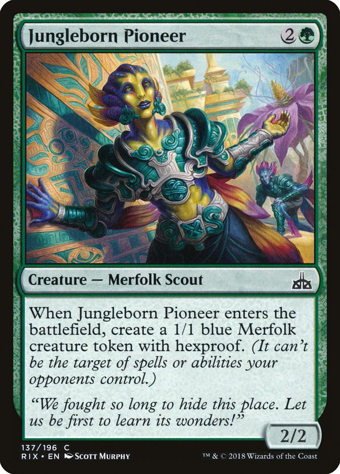 Jungleborn Pioneer [Rivals of Ixalan] - The Mythic Store | 24h Order Processing