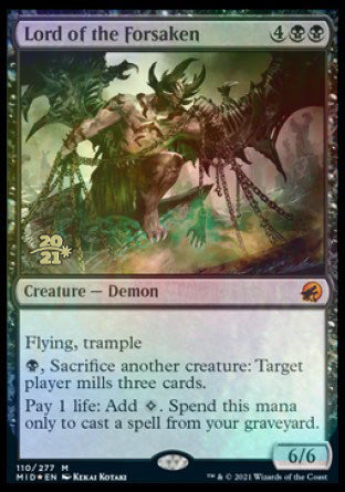 Lord of the Forsaken [Innistrad: Midnight Hunt Prerelease Promos] - The Mythic Store | 24h Order Processing