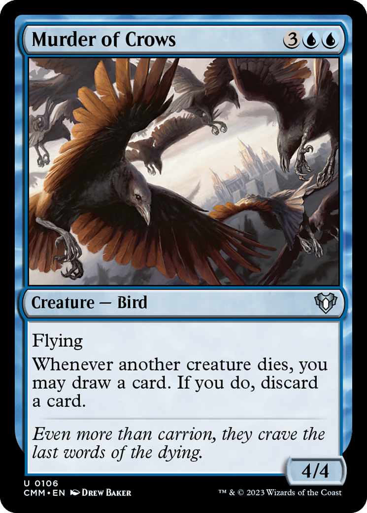 Murder of Crows [Commander Masters] - The Mythic Store | 24h Order Processing