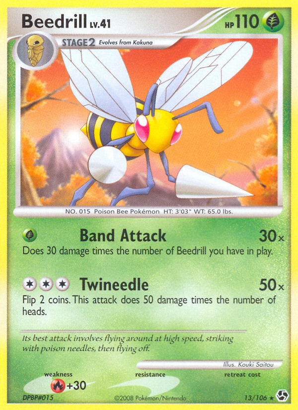 Beedrill (13/106) [Diamond & Pearl: Great Encounters] - The Mythic Store | 24h Order Processing