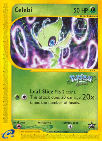 Celebi (50) [Wizards of the Coast: Black Star Promos] - The Mythic Store | 24h Order Processing