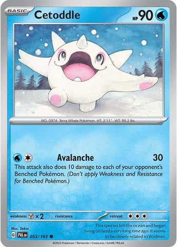 Cetoddle (053/193) [Scarlet & Violet: Paldea Evolved] - The Mythic Store | 24h Order Processing