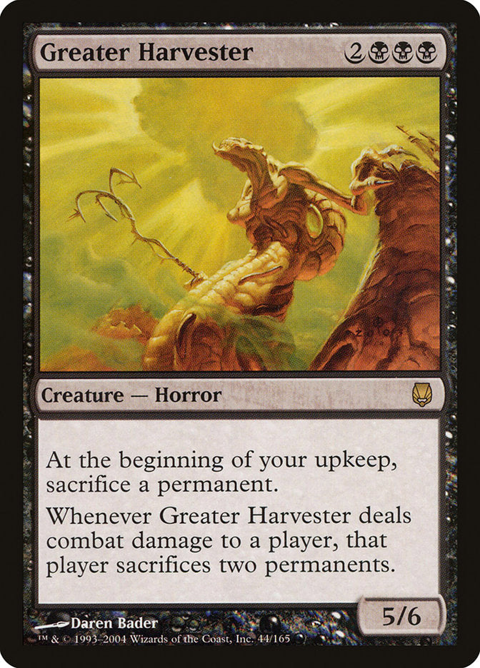 Greater Harvester [Darksteel] - The Mythic Store | 24h Order Processing