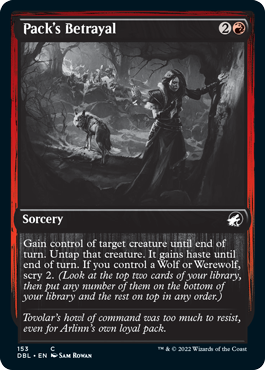 Pack's Betrayal [Innistrad: Double Feature] - The Mythic Store | 24h Order Processing