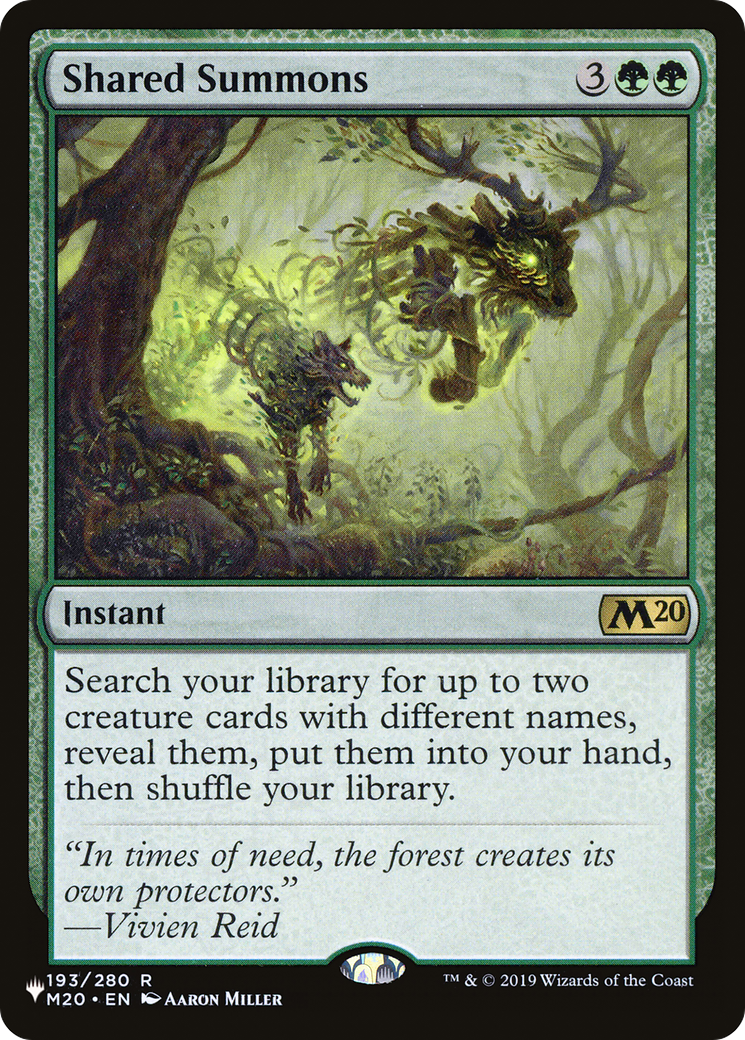 Shared Summons [The List] - The Mythic Store | 24h Order Processing