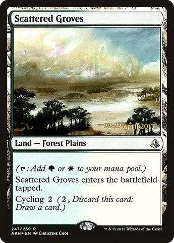 Scattered Groves [Amonkhet Prerelease Promos] - The Mythic Store | 24h Order Processing