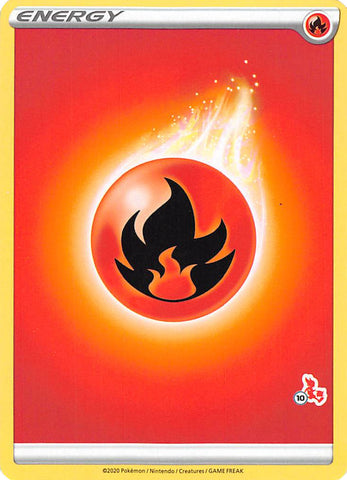 Fire Energy (Cinderace Stamp #10) [Battle Academy 2022] - The Mythic Store | 24h Order Processing