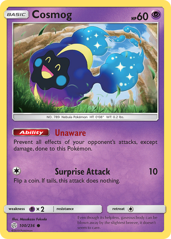 Cosmog (100/236) [Sun & Moon: Cosmic Eclipse] - The Mythic Store | 24h Order Processing