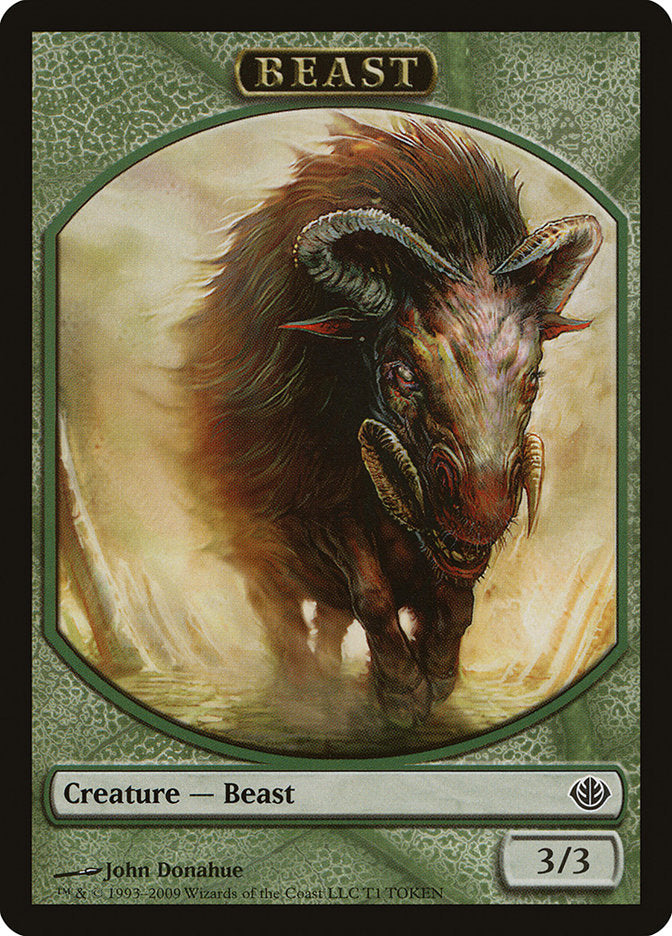 Beast Token (T1) [Duel Decks: Garruk vs. Liliana Tokens] - The Mythic Store | 24h Order Processing