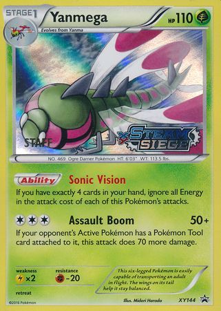 Yanmega (XY144) (Staff) [XY: Black Star Promos] - The Mythic Store | 24h Order Processing