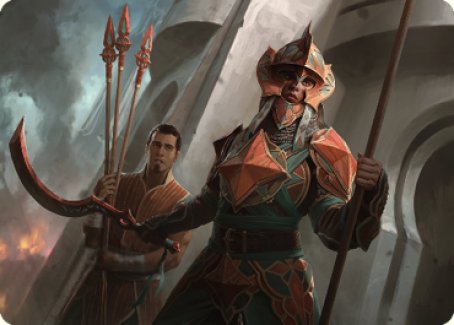 Siege Veteran Art Card [The Brothers' War Art Series] - The Mythic Store | 24h Order Processing