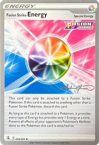 Fusion Strike Energy (244/264) (The Shape of Mew - Andre Chiasson) [World Championships 2022] - The Mythic Store | 24h Order Processing