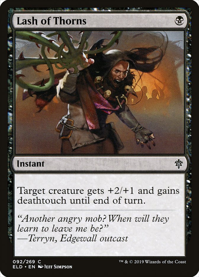 Lash of Thorns [Throne of Eldraine] - The Mythic Store | 24h Order Processing
