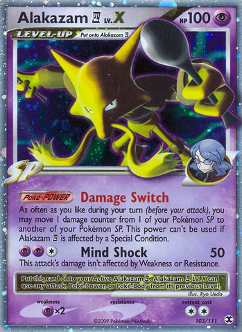 Alakazam LV.X (103/111) [Platinum: Rising Rivals] - The Mythic Store | 24h Order Processing