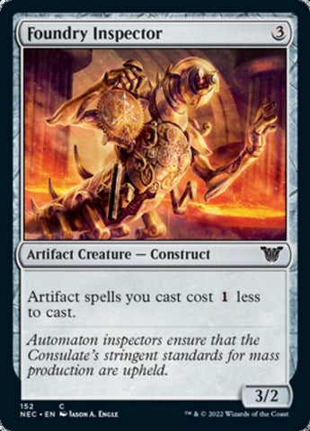Foundry Inspector [Kamigawa: Neon Dynasty Commander] - The Mythic Store | 24h Order Processing