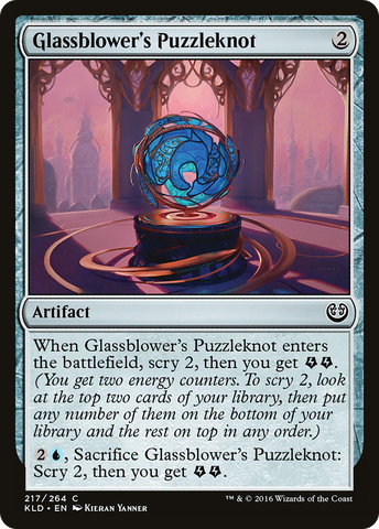 Glassblower's Puzzleknot [Kaladesh] - The Mythic Store | 24h Order Processing