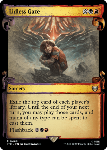 Lidless Gaze [The Lord of the Rings: Tales of Middle-Earth Commander Showcase Scrolls] - The Mythic Store | 24h Order Processing