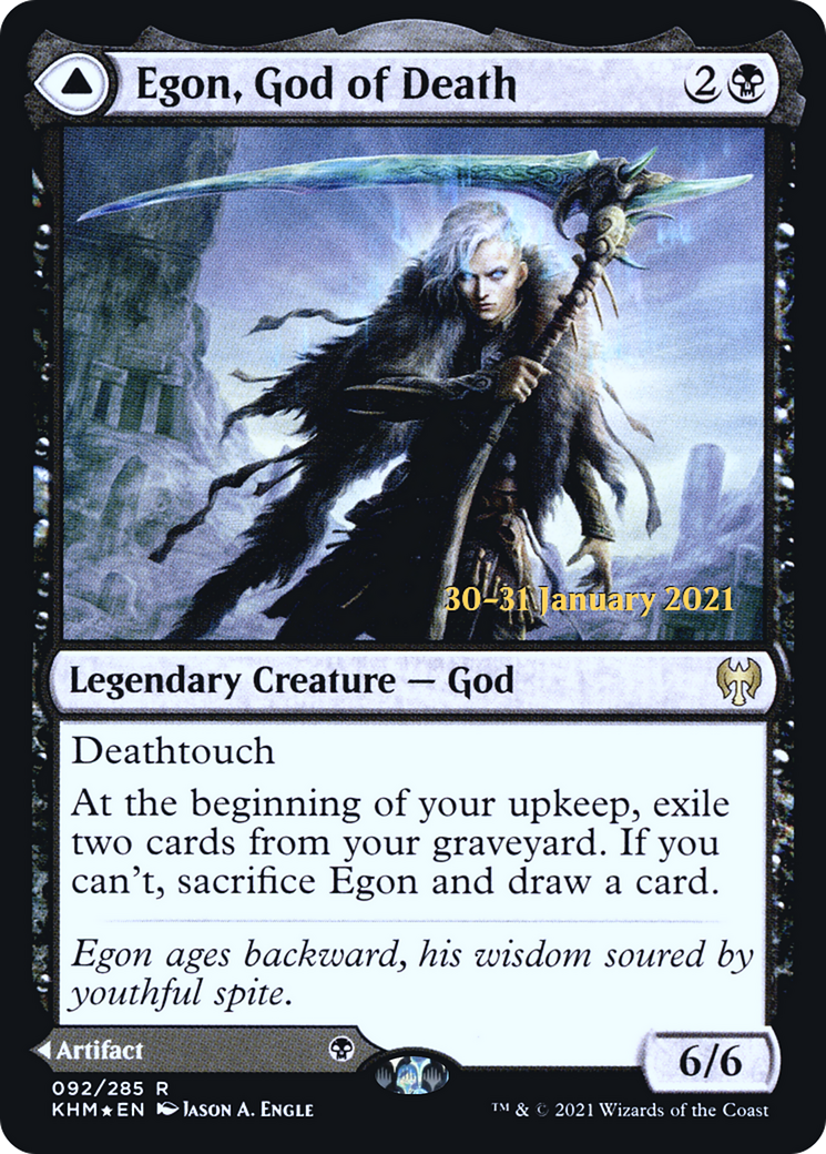 Egon, God of Death // Throne of Death [Kaldheim Prerelease Promos] - The Mythic Store | 24h Order Processing