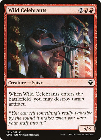 Wild Celebrants [Commander Legends] - The Mythic Store | 24h Order Processing