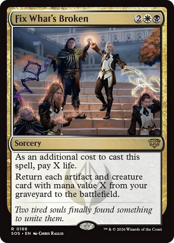 Fix What's Broken [Secrets of Strixhaven] - The Mythic Store | 24h Order Processing