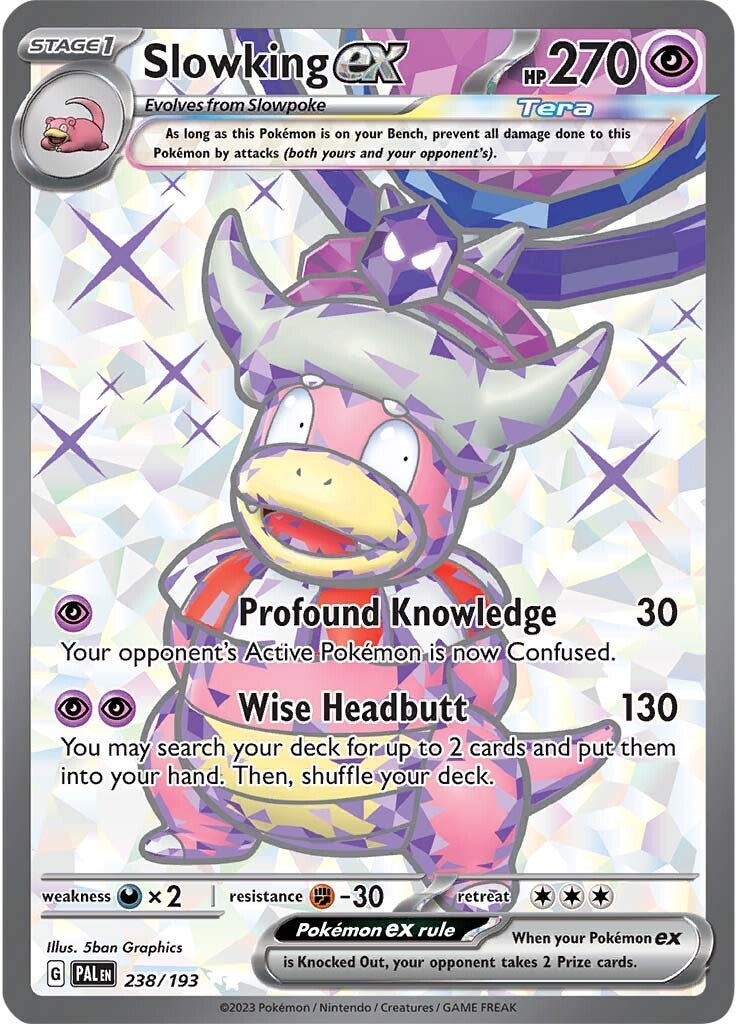 Slowking ex (238/193) [Scarlet & Violet: Paldea Evolved] - The Mythic Store | 24h Order Processing