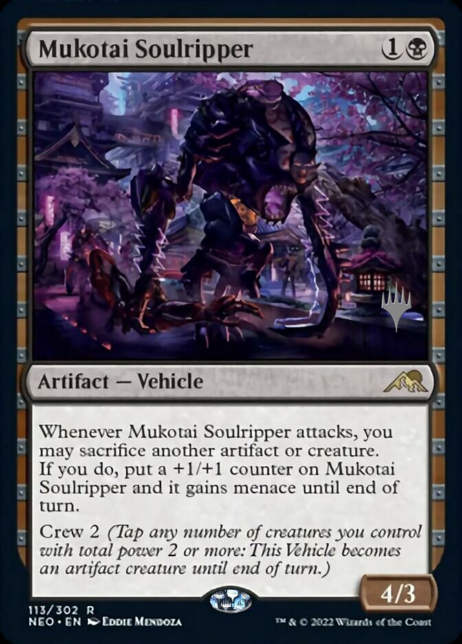 Mukotai Soulripper (Promo Pack) [Kamigawa: Neon Dynasty Promos] - The Mythic Store | 24h Order Processing
