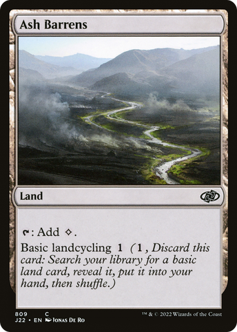 Ash Barrens [Jumpstart 2022] - The Mythic Store | 24h Order Processing