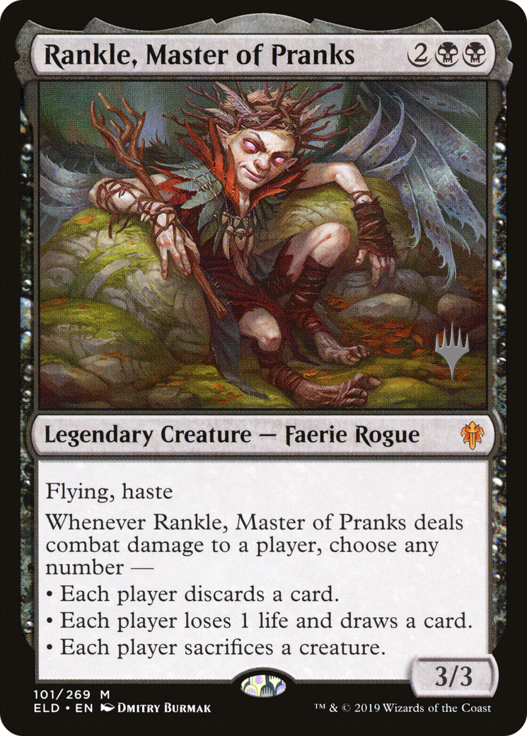 Rankle, Master of Pranks (Promo Pack) [Throne of Eldraine Promos] - The Mythic Store | 24h Order Processing