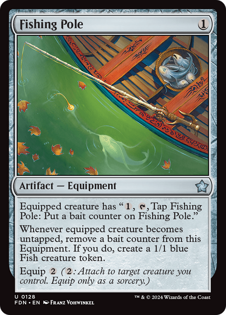 Fishing Pole [Foundations] - The Mythic Store | 24h Order Processing