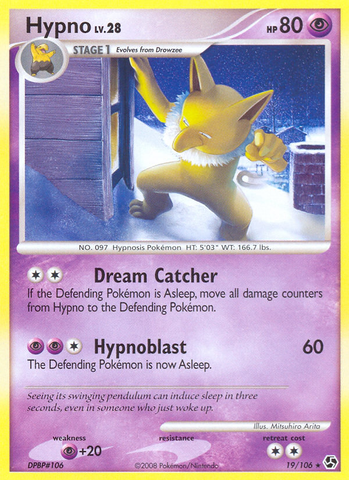 Hypno (19/106) [Diamond & Pearl: Great Encounters] - The Mythic Store | 24h Order Processing